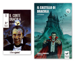 Il Conte Dracula e Il castello di Dracula (copertine a confronto)